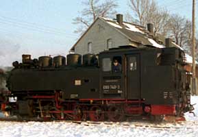 VII K (Neubau) 1994 in Kretscham-Rothensehma, 099 740-3 bzw. 99 1776
